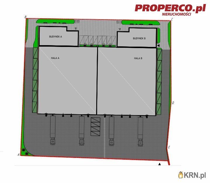 Kielce - ks. P. Ściegiennego - 1187.00m2 - 