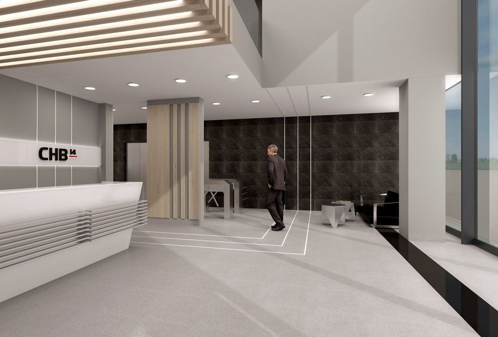 CHB14 - lokale biurowe do wynajęcia, PIĘTRO I - 40mkw. - CHB14, Kraków, wolne powierzchnie biurowe do wynajęcia w dzielnicy Rybitwy