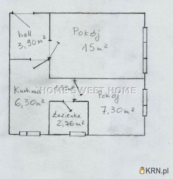 Warszawa - Okrąg - 37.50m2 - 