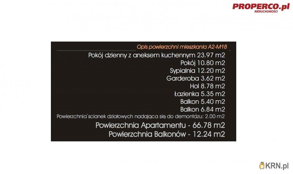 Kielce - Mostowa - 66.78m2 - 