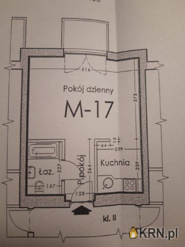 Kraków - dr. J. Piltza - 31.10m2 - 