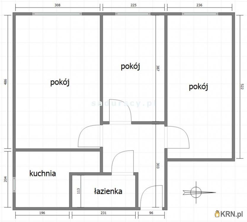 Kraków - J. Palacha - 50.00m2 - 