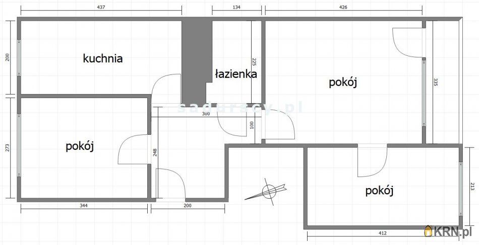 Kraków - Na Błonie - 53.00m2 - 