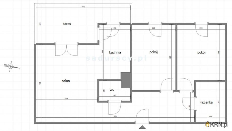 Kraków - W. E. Radzikowskiego - 62.26m2 - 