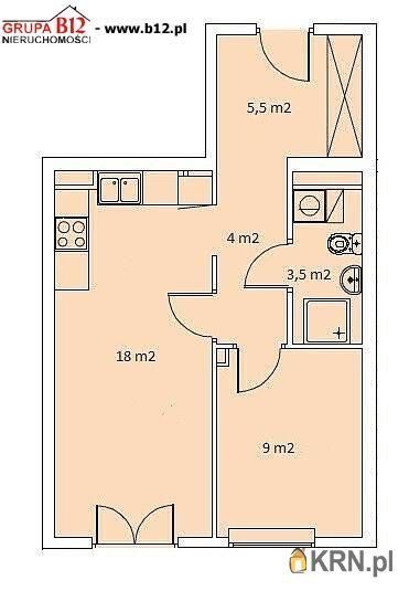 Kraków - M. Mochnackiego - 40.00m2 - 