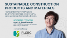 Szkolenie: Zrównoważone środowiskowo produkty budowlane