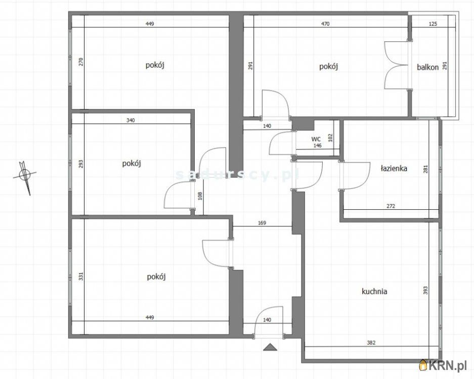 Kraków - Królewska - 87.72m2 - 