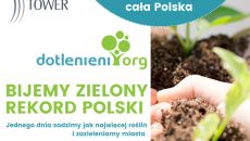 Sky Tower wspiera Zielony Rekord Polski