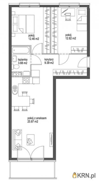 Gdańsk - Heliosa - 65.00m2 - 