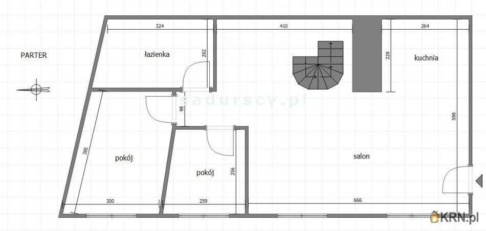 Kraków - św. Sebastiana - 67.00m2 - 