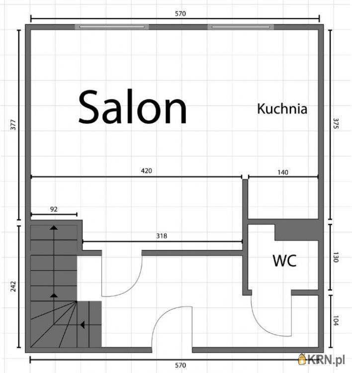 Kraków - gen. A. Fieldorfa-Nila - 60.13m2 - 