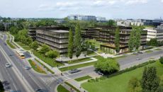 Office complex surrounded by greenery will be built in Dolny Mokotów