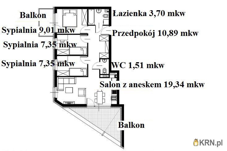 Gdynia - Promowa - 59.21m2 - 
