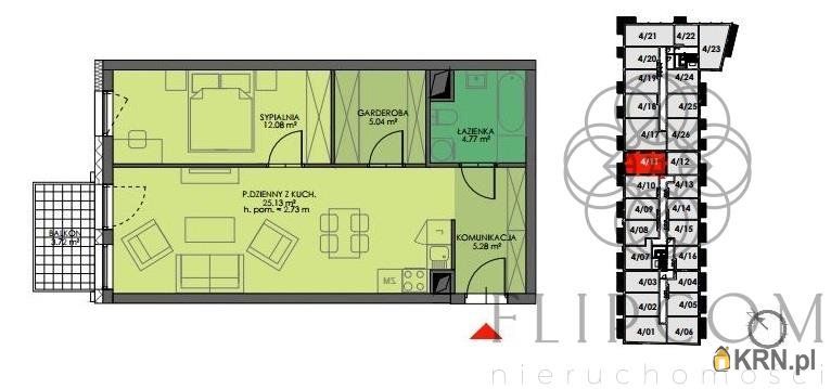 Wrocław - Wszystkich Świętych - 52.30m2 - 