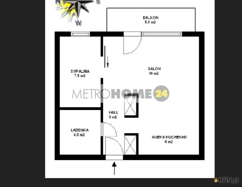 Warszawa - J. K. Chodkiewicza (Wesoła) - 39.00m2 - 