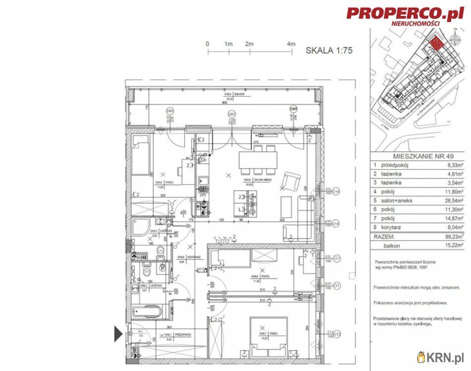 Kielce - Niska - 89.23m2 - 