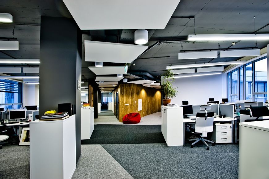  - Warszawska siedziba Allianz, przebudowana przez Tétris według projektu Studio Quadra