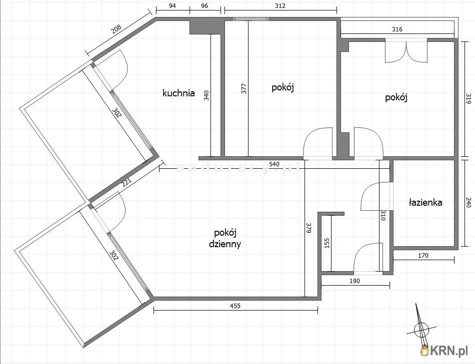 Kraków - Kołowa - 62.67m2 - 