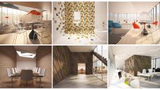 Office interiors on water – results
