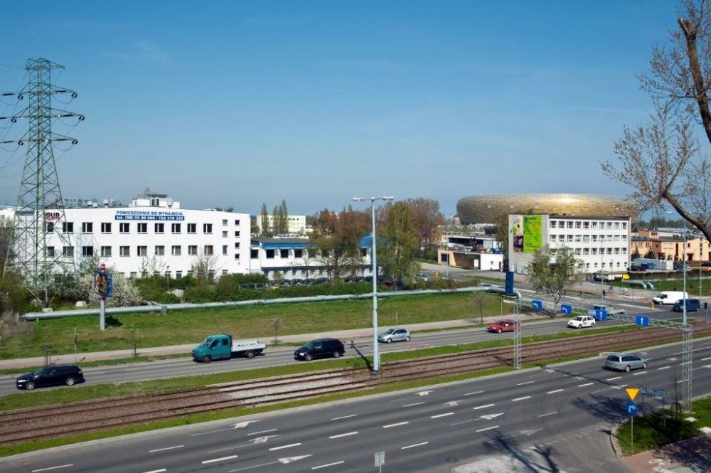Centrum Biurowe MP100 - Zdjęcie inwestycji od strony ulicy - Gdańsk