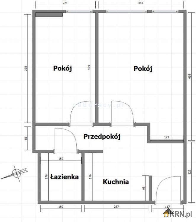 Kraków - Złoty Róg - 37.00m2 - 