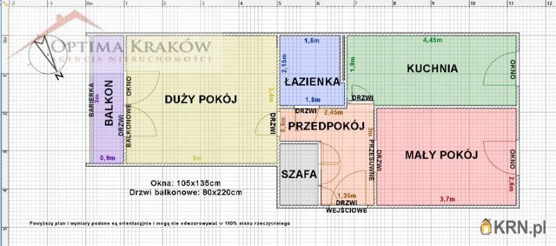 Kraków - Okólna - 45.00m2 - 