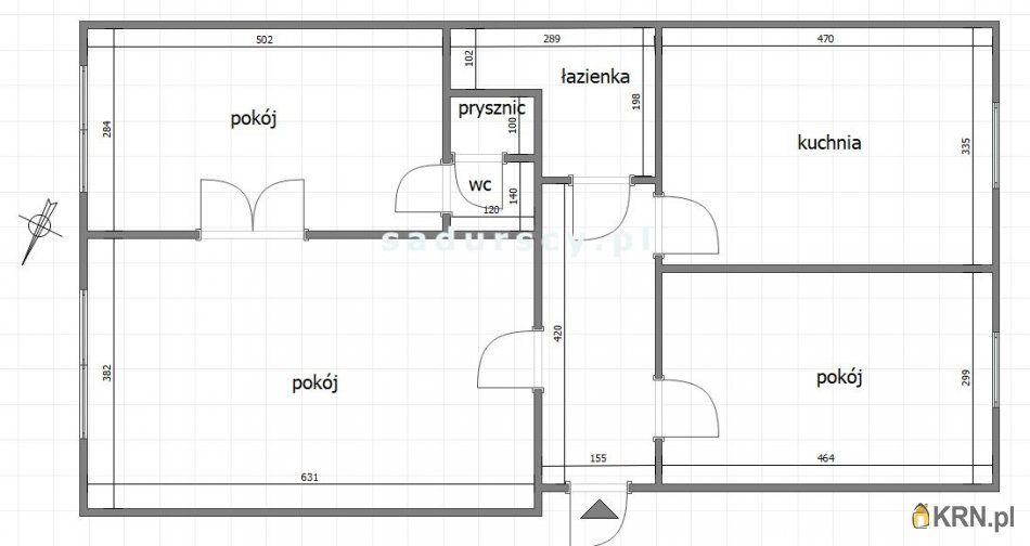 Kraków - Dębnicki - 83.00m2 - 