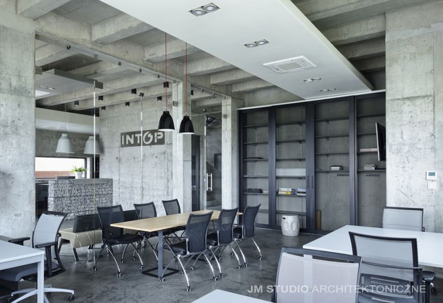  - INTOP OFFICE: project and execution by JM STUDIO Architektoniczne Magdalena Ignaczak, Jacek Kunca, photographs made by Mariusz Purta