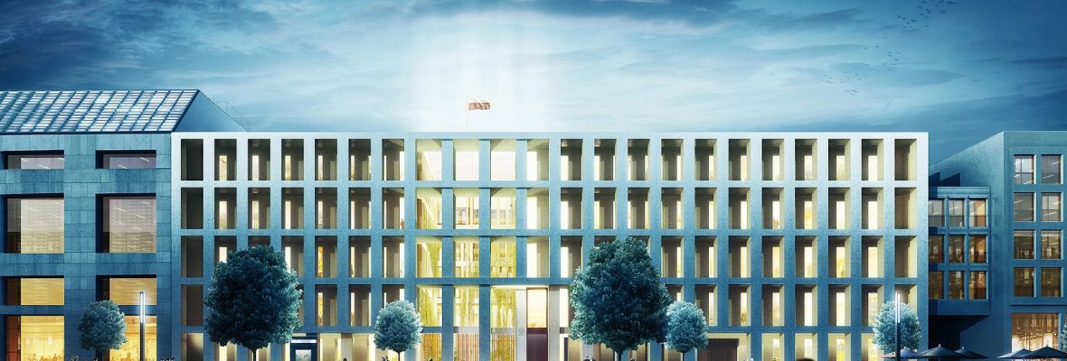 Polska ambasada w Berlinie - projekt JEMS Architekci