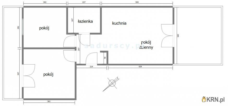 Kraków - Obozowa - 49.00m2 - 