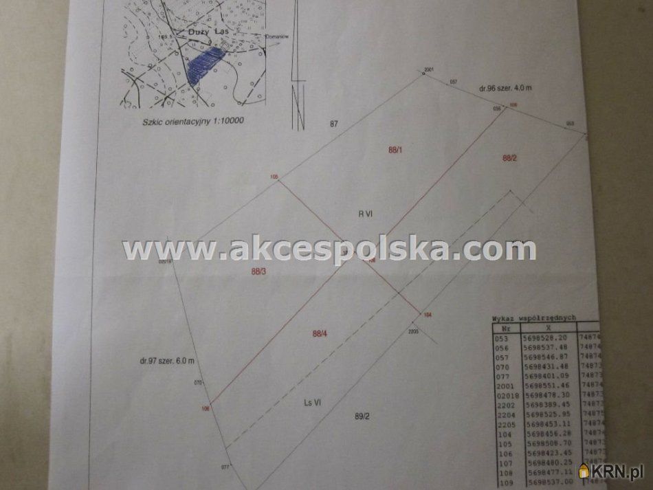 Domaniów - -1.00m2 - 