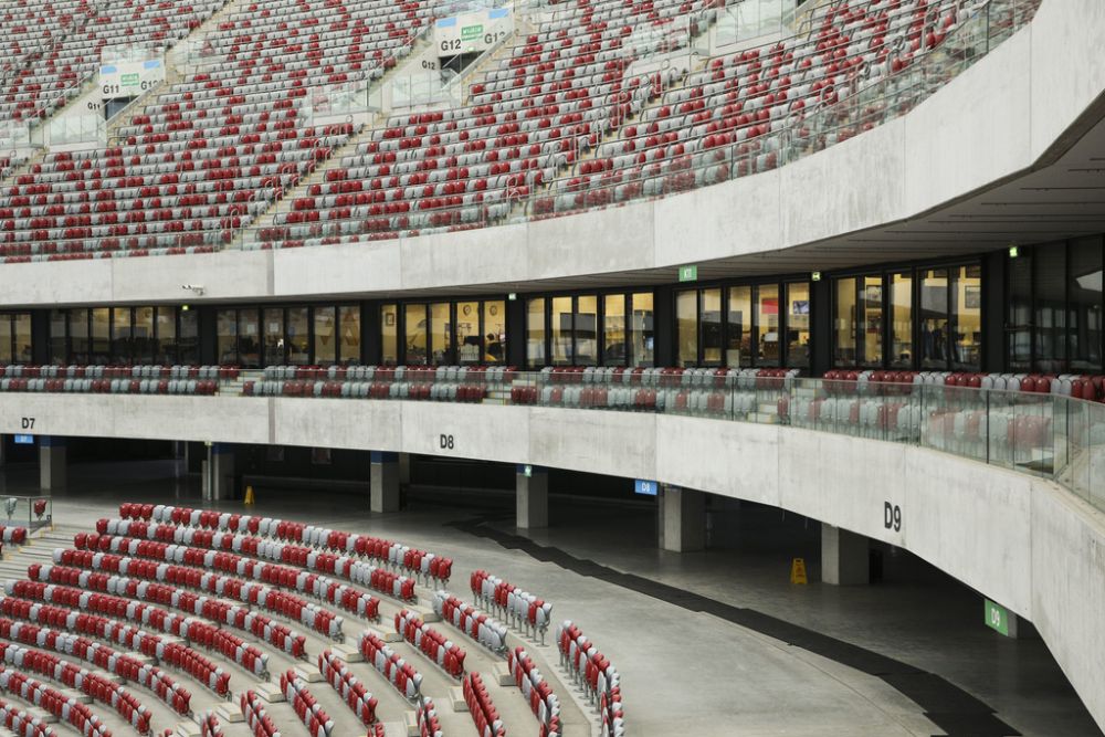 PGE Narodowy - lokal biurowy 100,92 mkw - poziom 1 z widokiem na płytę stadionu - 