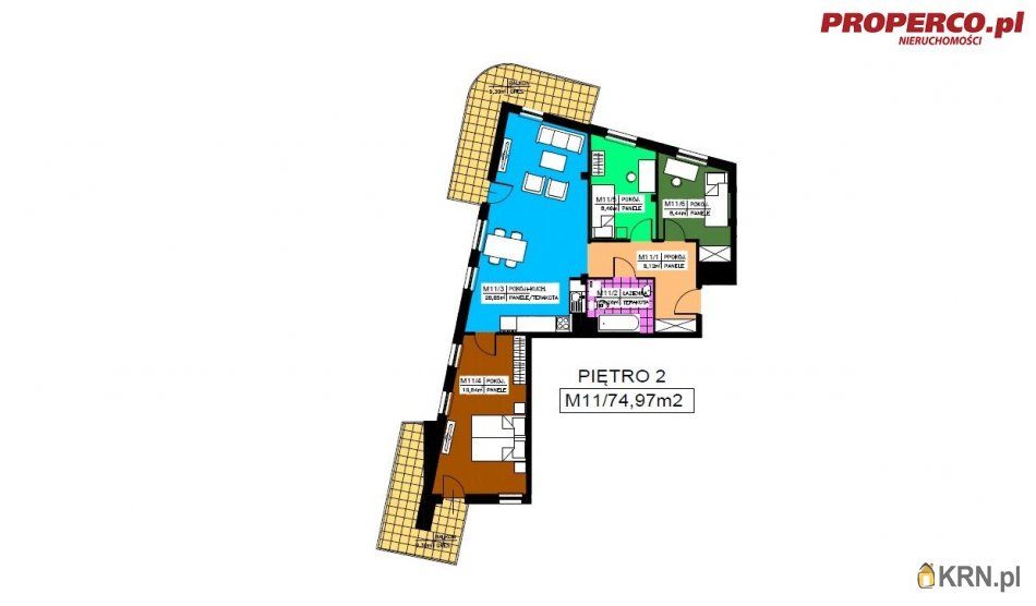 Kielce - Sabinówek - 74.97m2 - 