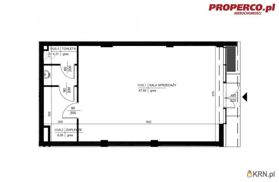 Kielce - Panoramiczna - 58.18m2 - 