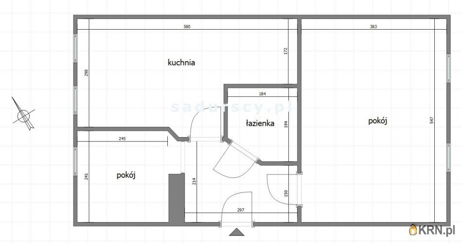 Kraków - Szuwarowa - 42.04m2 - 