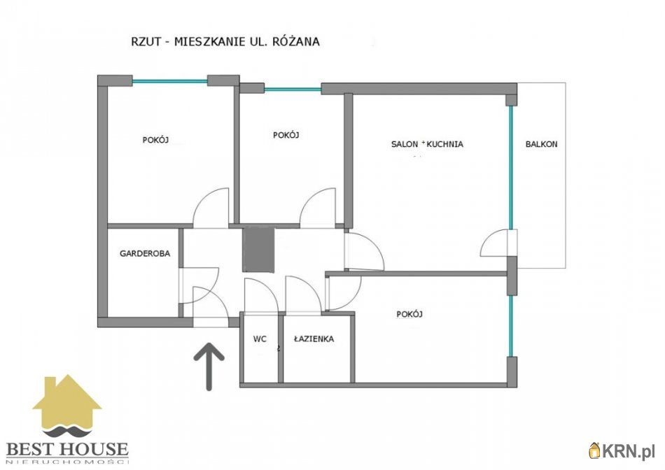 Lublin - 65.20m2 - 