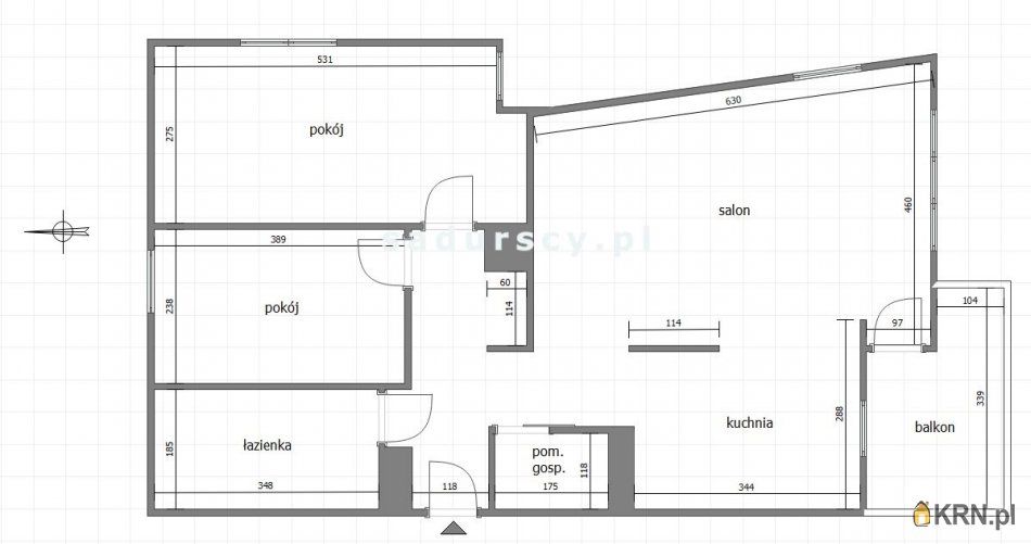 Kraków - K. Kordylewskiego - 78.40m2 - 