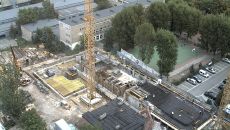 Szybkie tempo budowlańców Nobel Tower