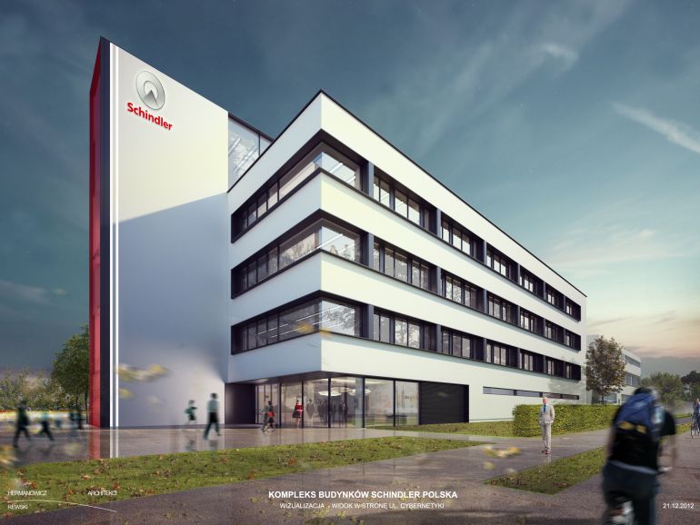 Schindler company will occupy the office building in Służewiec district