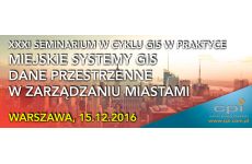 GIS W PRAKTYCE "Miejskie systemy GIS - dane przestrzenne w zarządzaniu miastami"