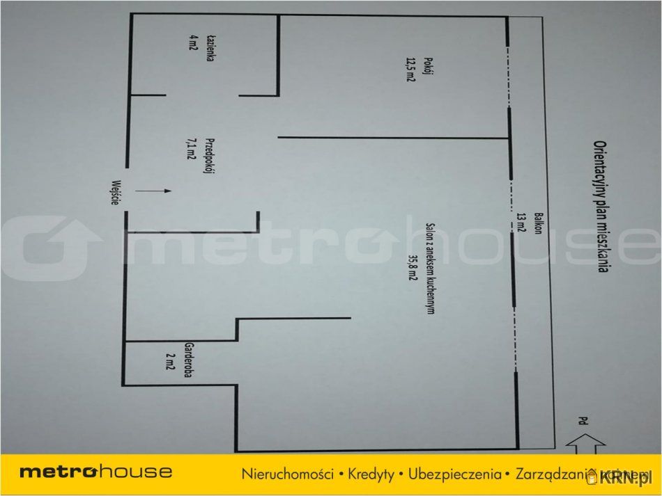 Warszawa - Niepodległości - 61.76m2 - 