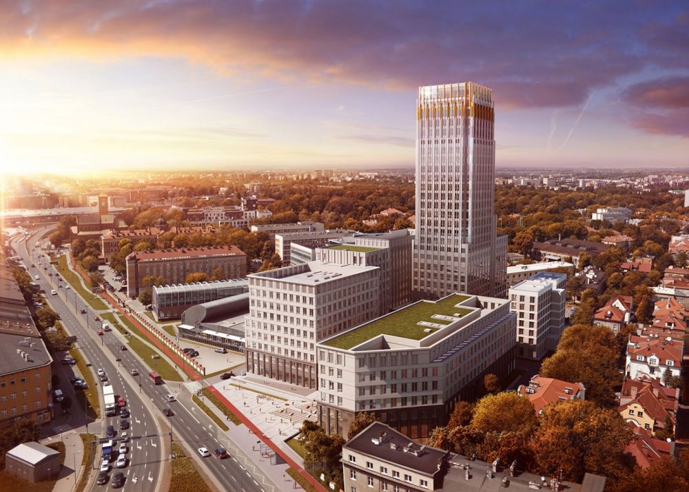 Unity Centre - Unity Centre in Krakow - visualization
